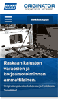 Mobile Screenshot of originator.fi